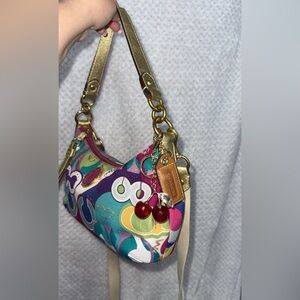 Coach Poppy Pop C Signature hobo bag